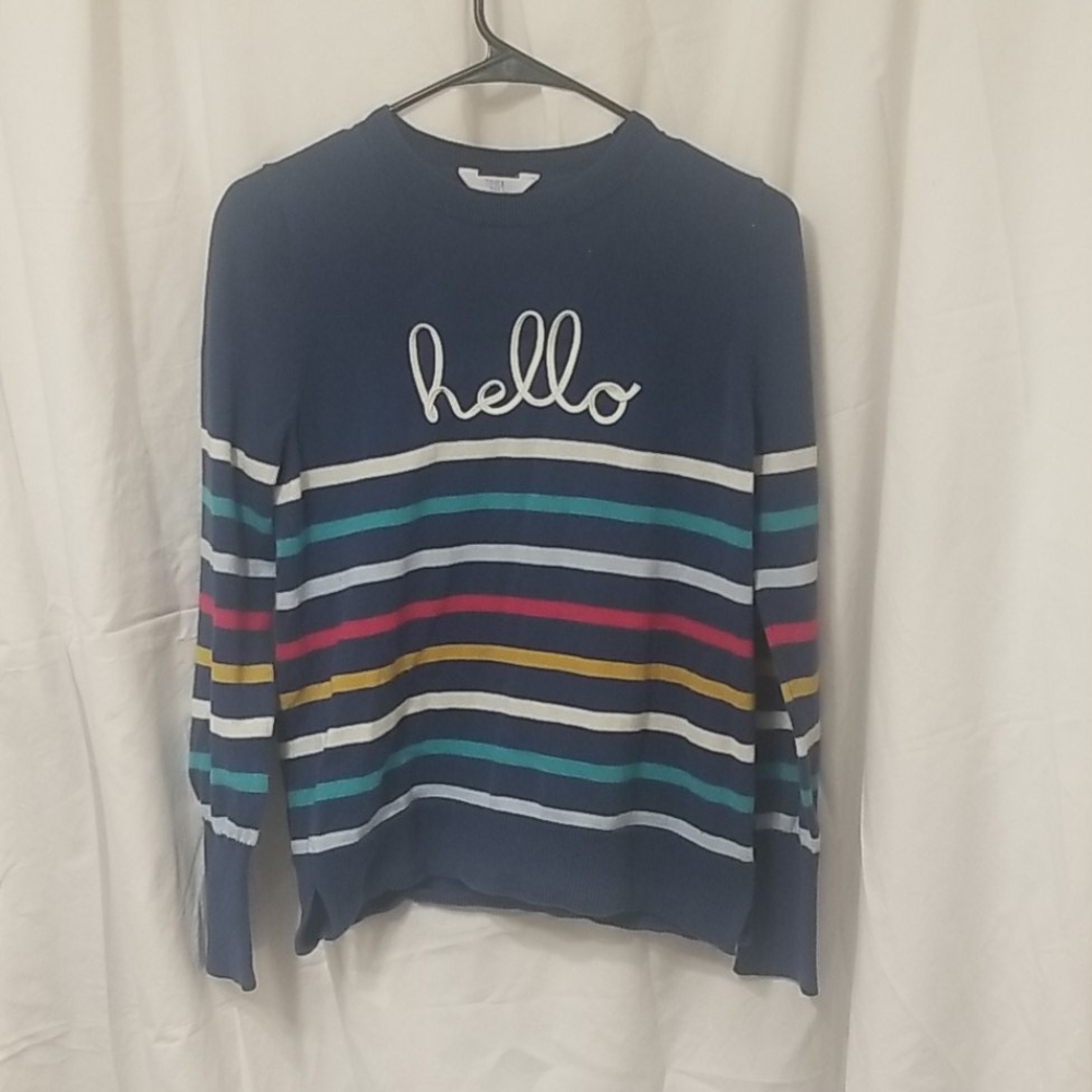 Teal sweater